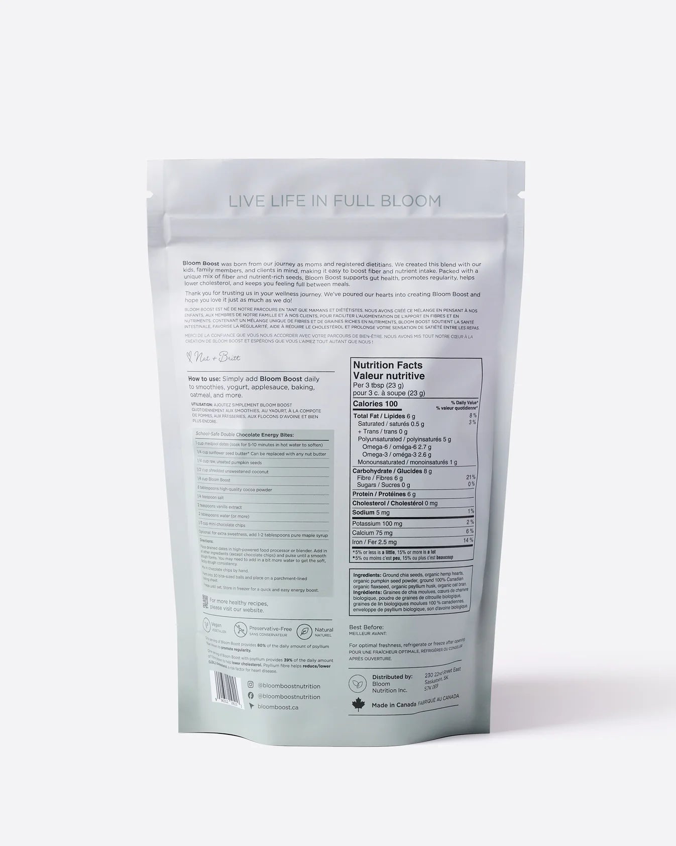 Bloom Boost High Fibre Superfood Blend