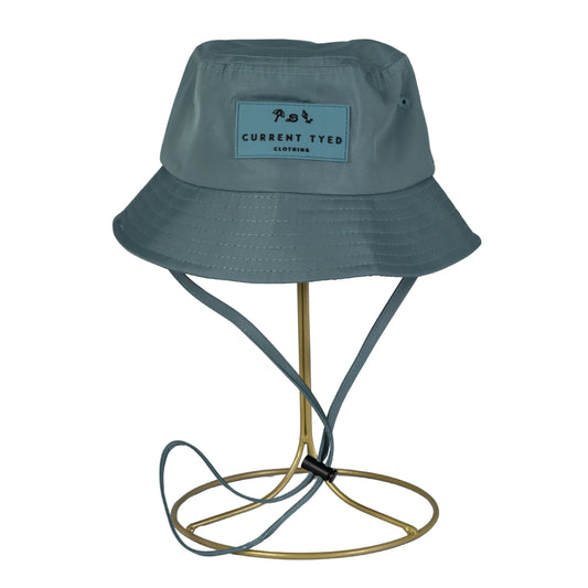 Current Tyed Waterproof Bucket Hat || Stone Blue