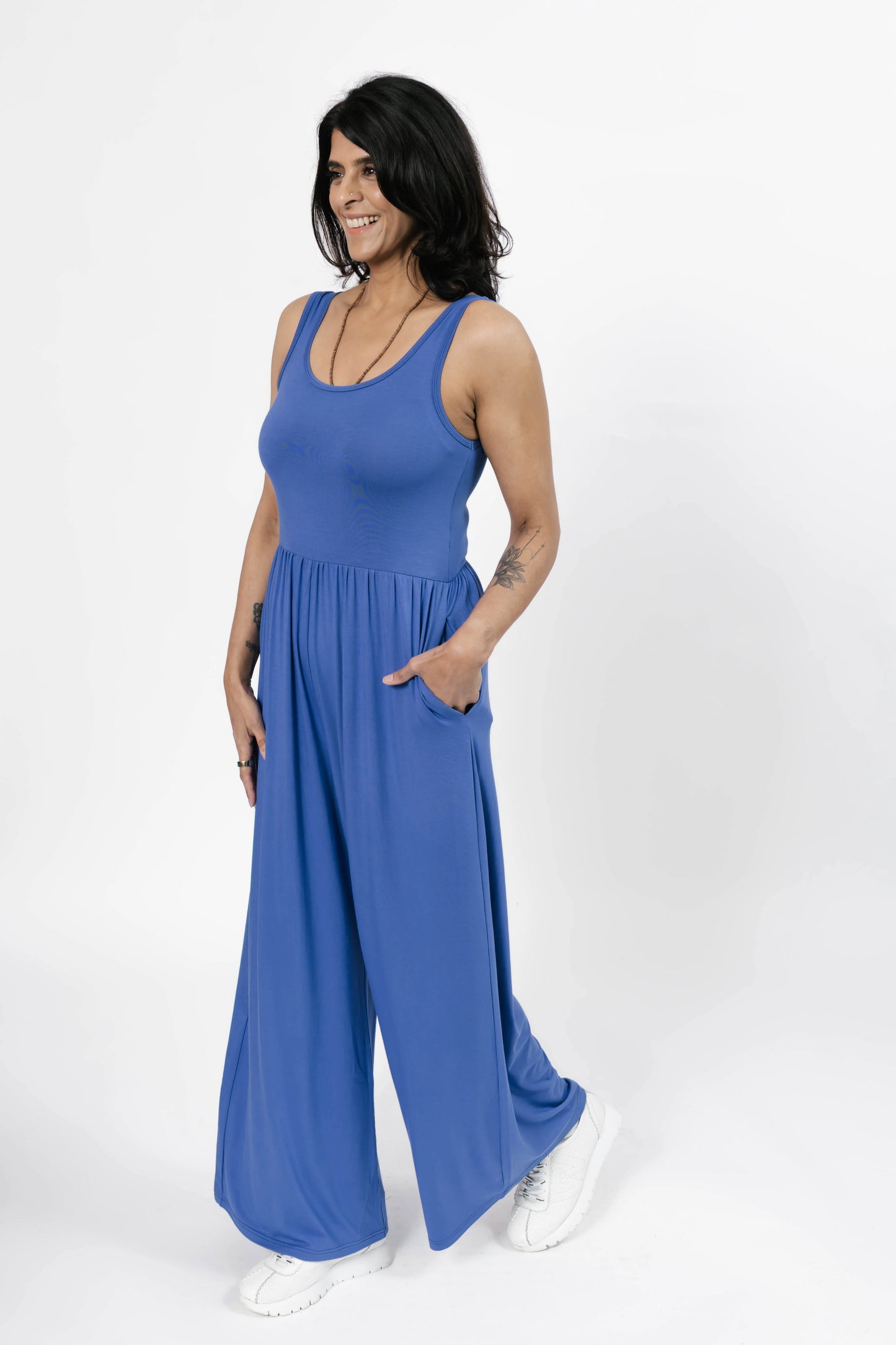 Smash + Tess Camille Romper || Royal Blue