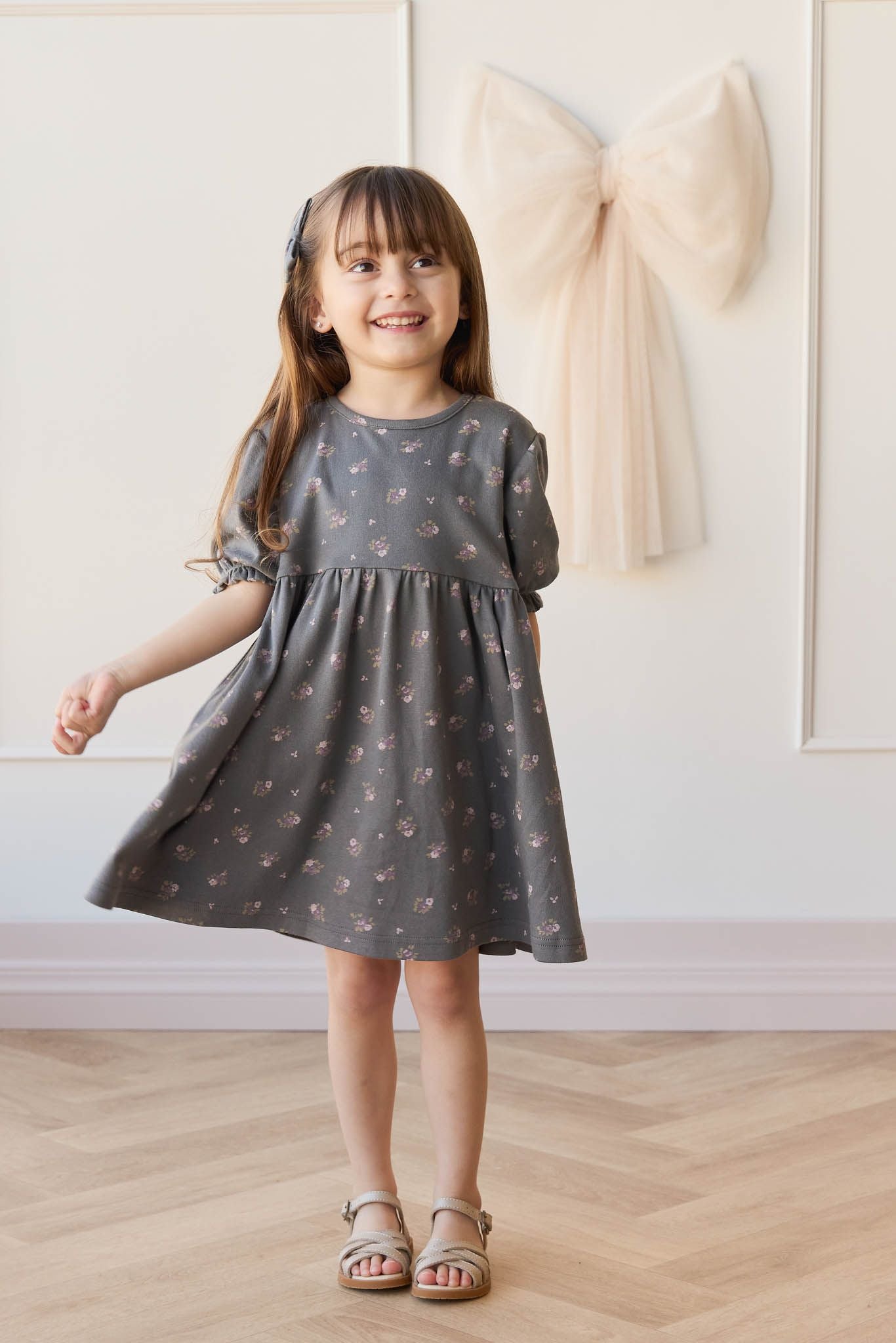 Jamie Kay Organic Cotton Penny Dress || Simone Lava