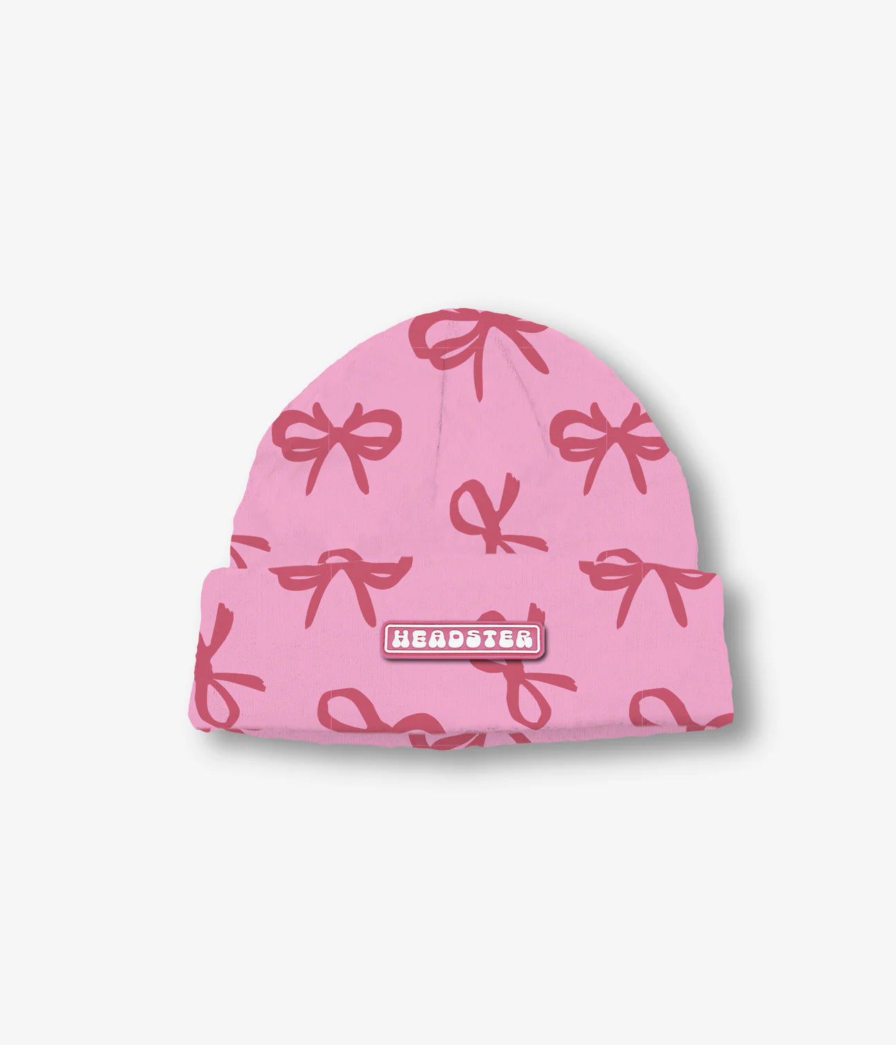 Headster Charm Beanie || Smart Pink