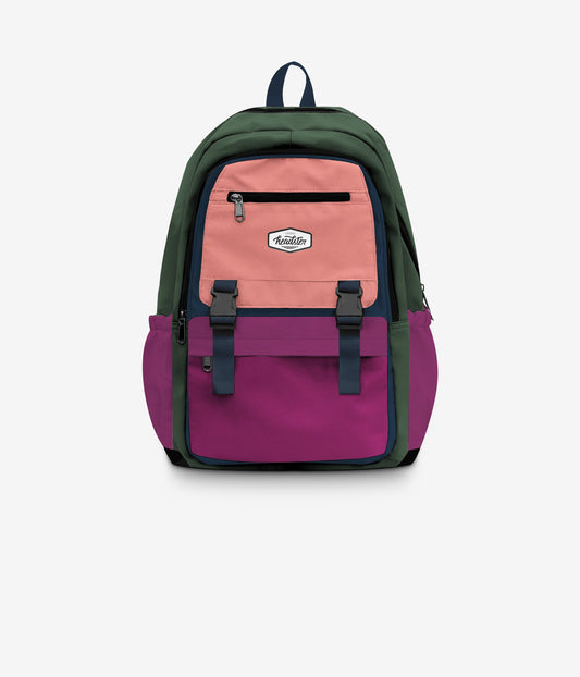 Headster 26L Colorblock Backpack || Raspberry Fields
