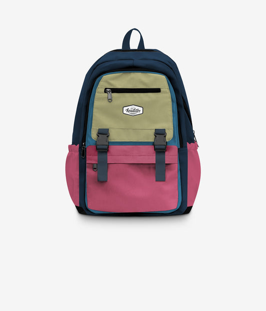 Headster 26L Colorblock Backpack || Vintage Rose