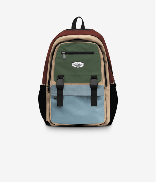Headster Colorblock 26L Backpack || Safari Breeze