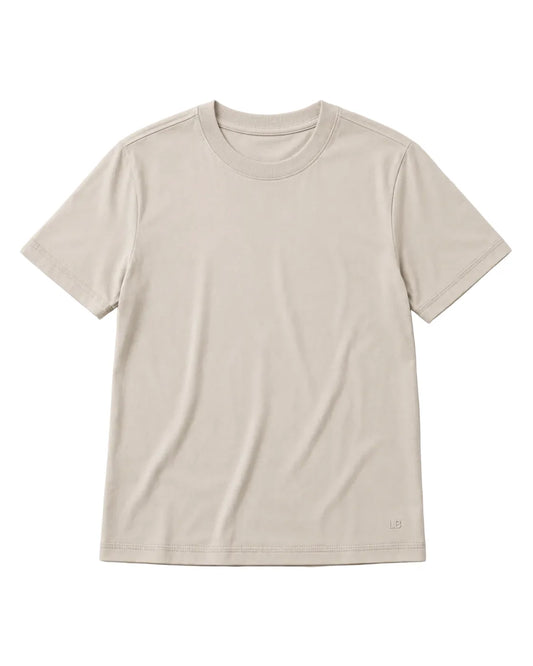 PRE-ORDER Little Bipsy Bamboo Tee || Cream