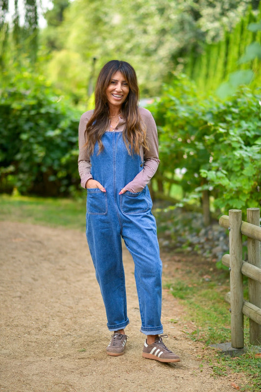 Smash + Tess Leah Denim Overalls