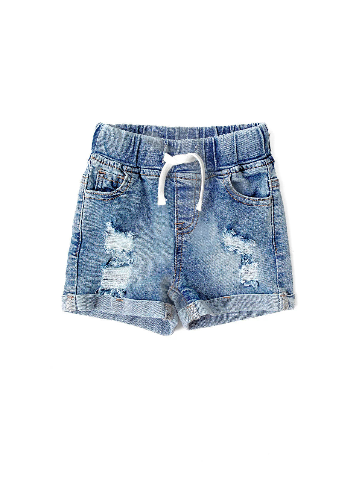 Little Bipsy Distressed Denim Short