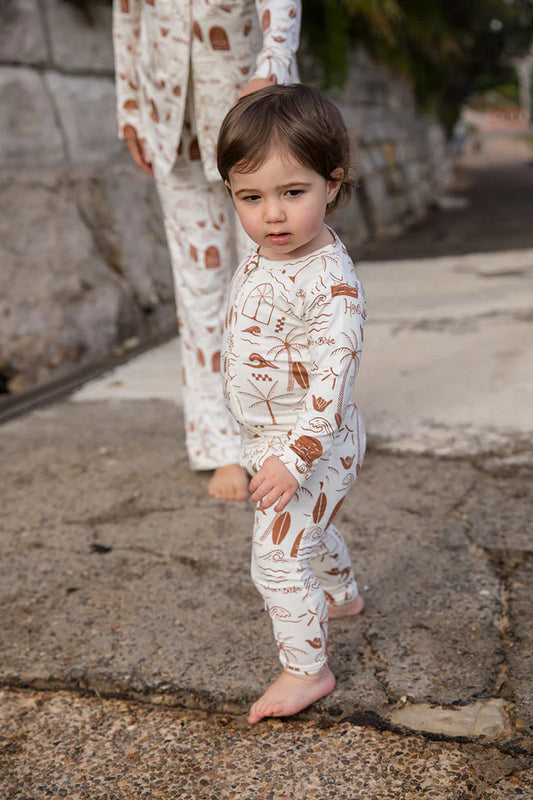 Bambi & Birdie Zipper Sleeper || Surf Shack