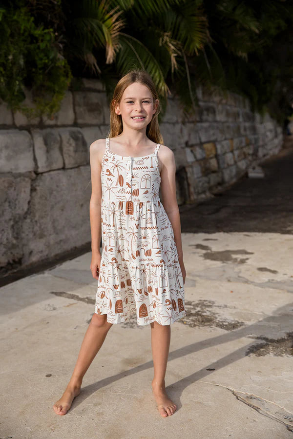 Bambi & Birdie Kids Twirl Dress || Surf Shack