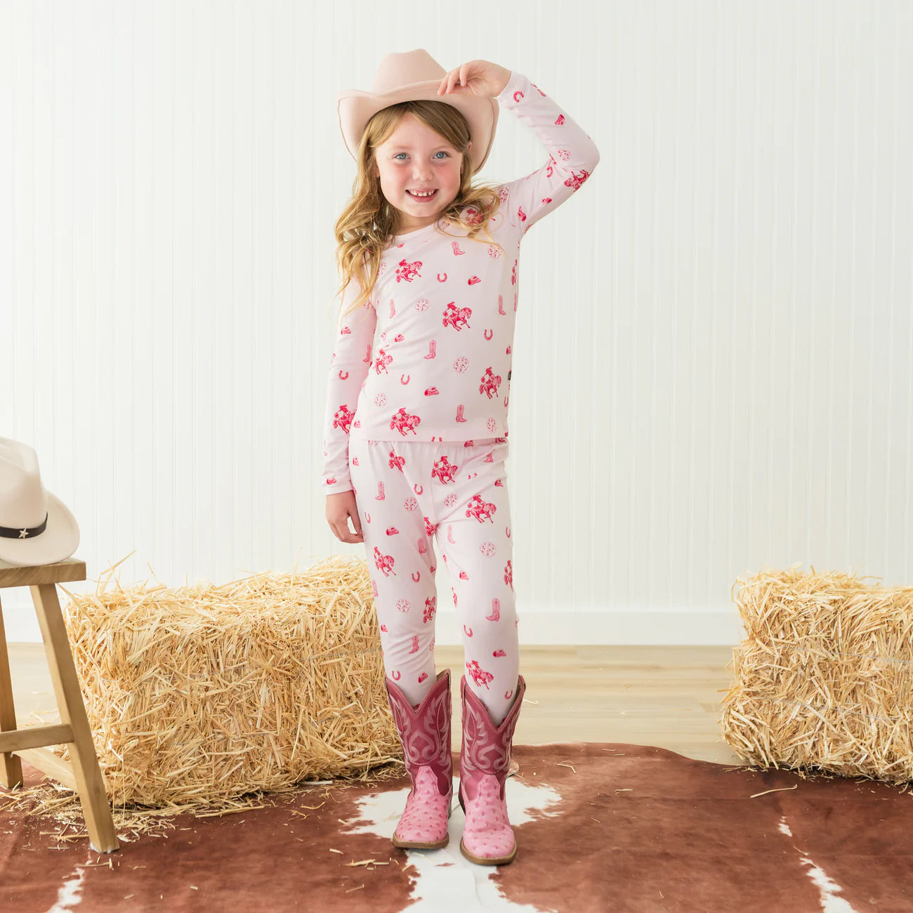 Kyte Baby Long Sleeve Pajamas || Disco Cowgirl