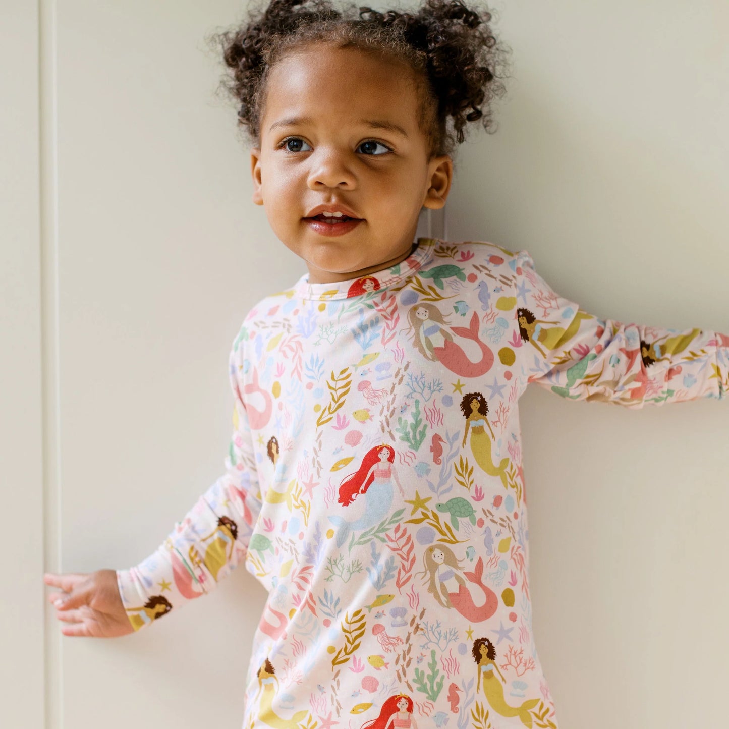 Roobear Bamboo Two-Piece PJs || Mermaids