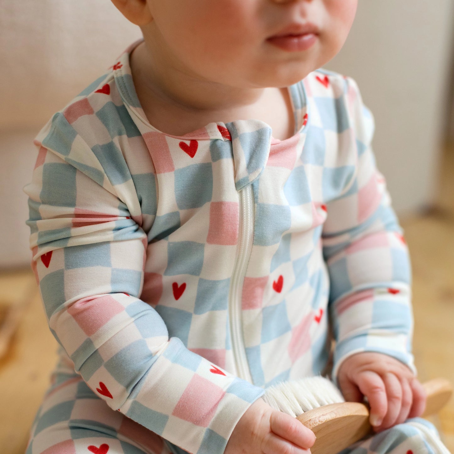 Roobear Sleeper || Valentine's Checkerboard