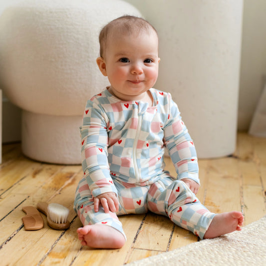 Roobear Sleeper || Valentine's Checkerboard