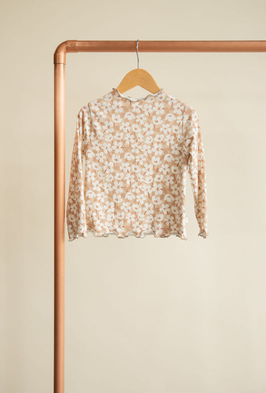 Jax and Lennon Funnel Neck Long Sleeve || Jasper Bloom