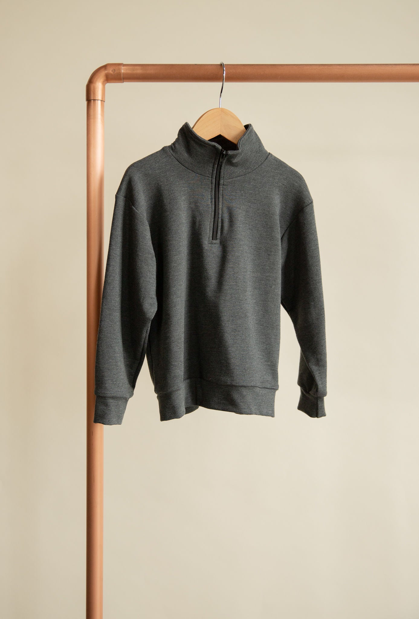 Jax and Lennon Terry 1/4 Zip || Meteorite