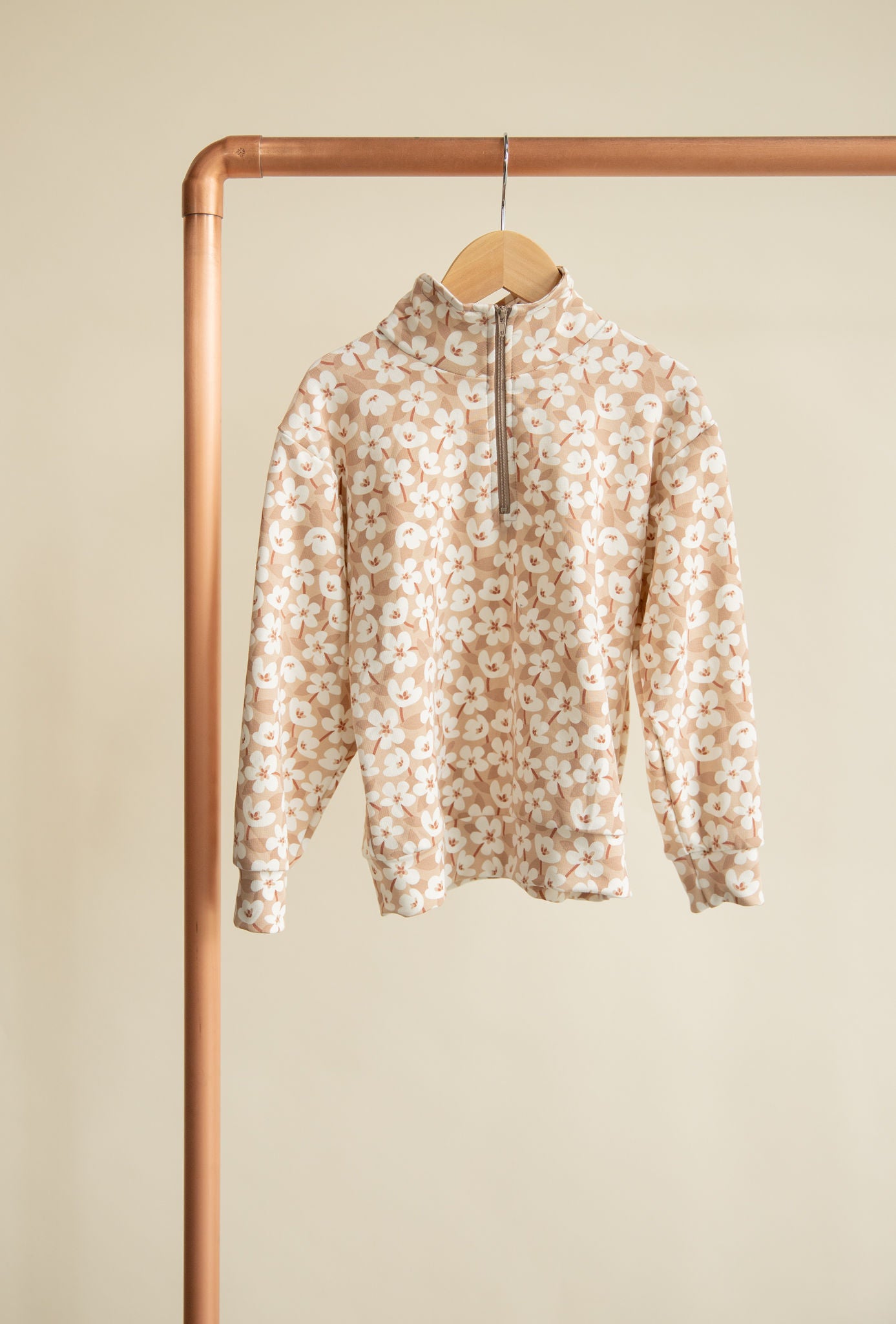 Jax and Lennon Terry 1/4 Zip || Jasper Bloom