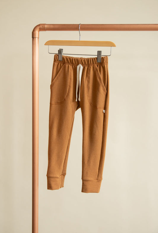 Jax and Lennon Terry Lounge Pants || Topaz