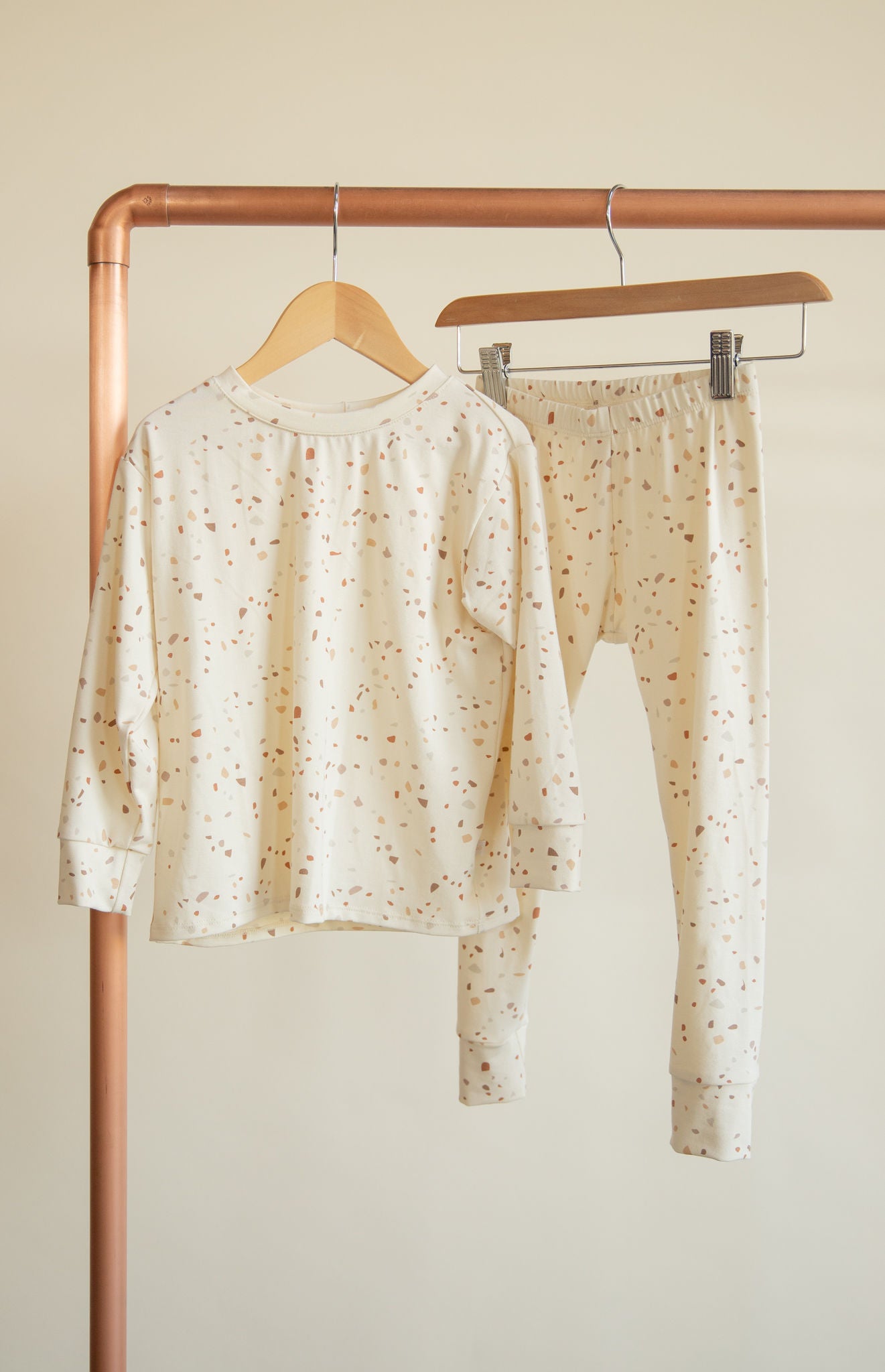 Jax and Lennon PJ Set || Terrazzo