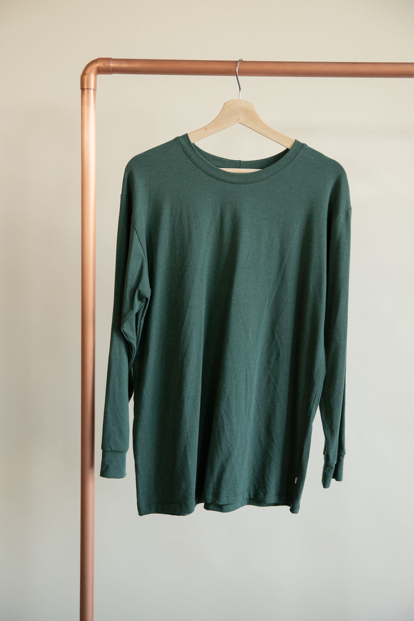 Jax and Lennon Ladies Long Sleeve Tee || Emerald