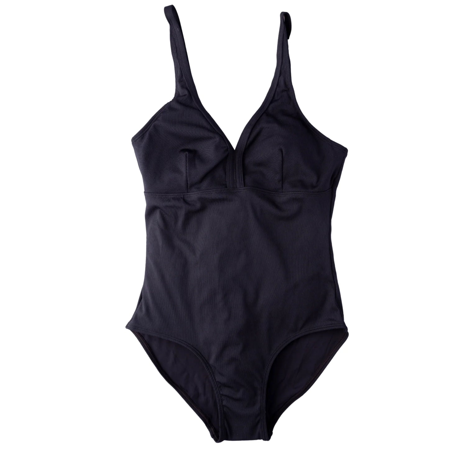 PRE-ORDER Current Tyed Women's One Piece || Ribbed Black