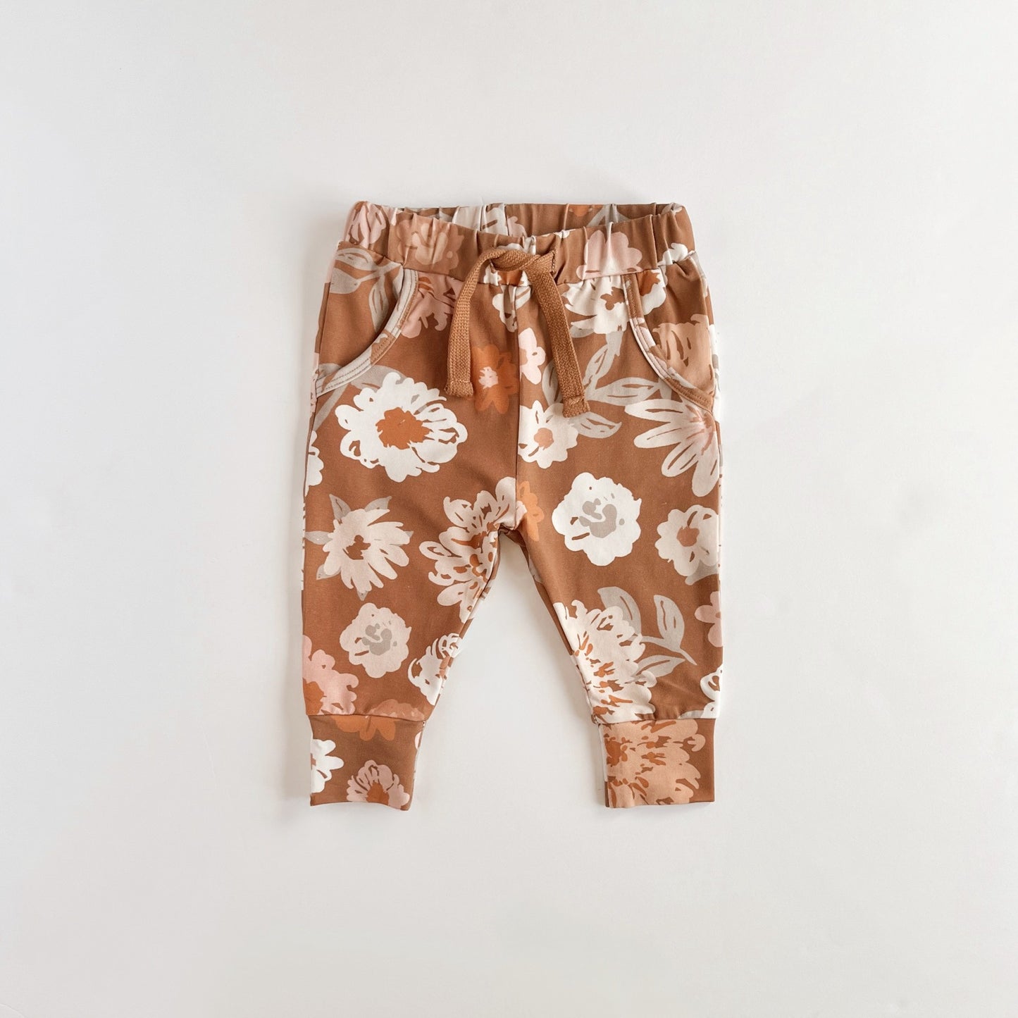 Little Luba Lounge Set || Rust Floral