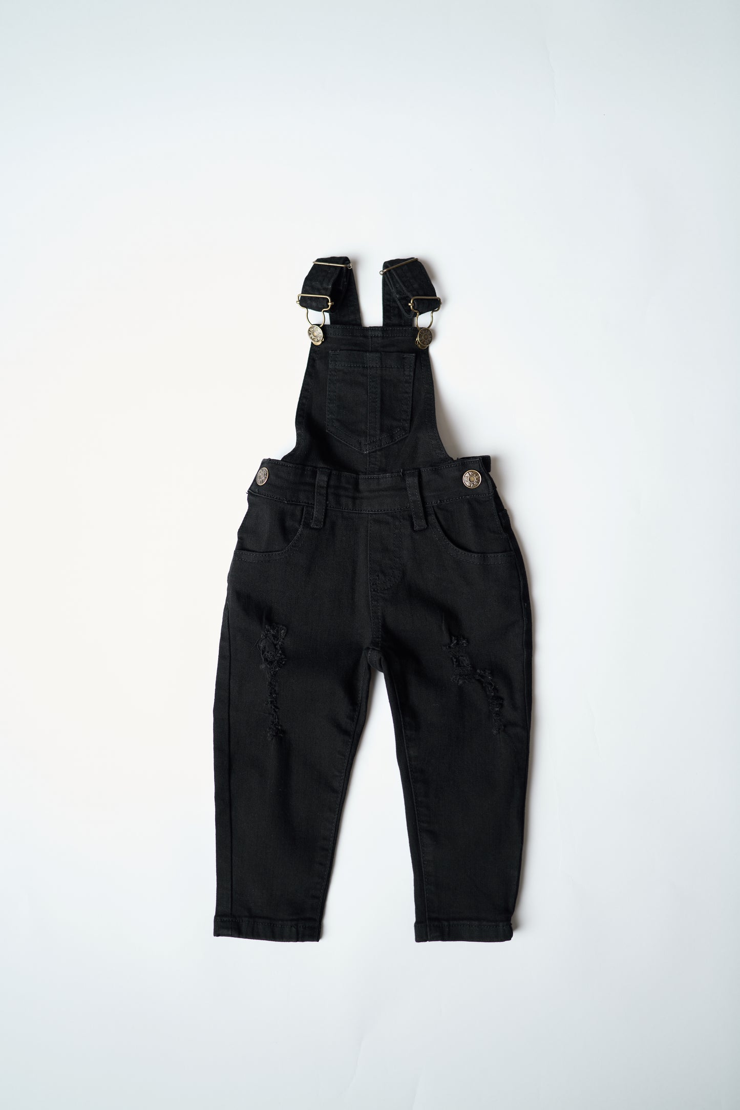 Little Bipsy Denim Overall || Black Wash