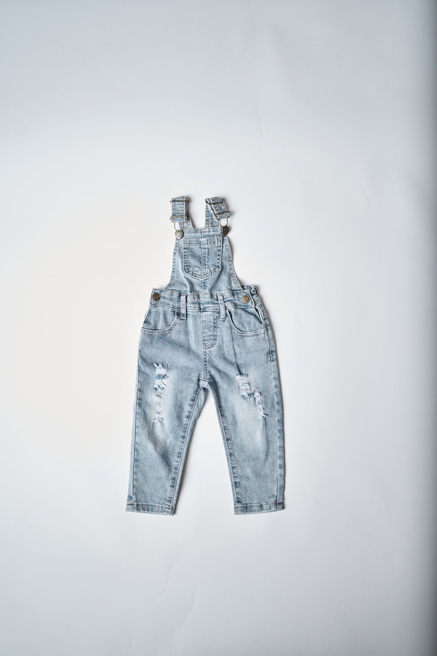 Little Bipsy Denim Overall || Light Wash