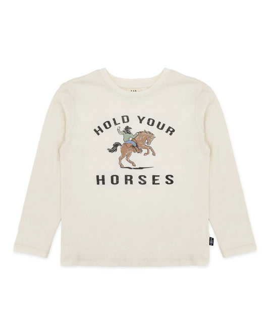 Feather 4 Arrow Horses Long sleeve