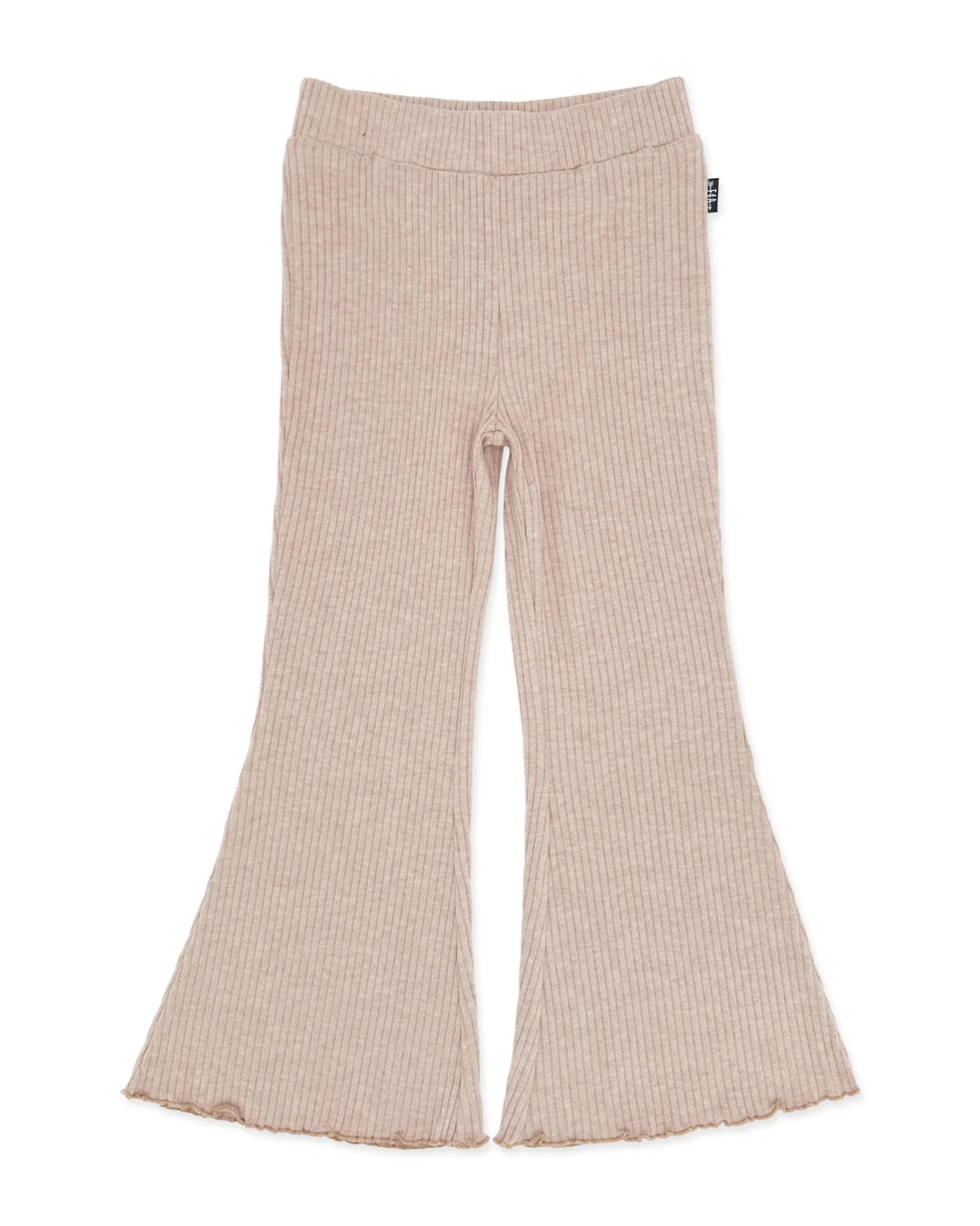 Feather 4 Arrow Bell Bottom Pant || Cocoa Rib