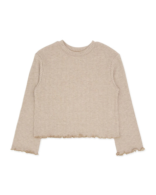 Feather 4 Arrow Ruby Top || Cocoa Rib
