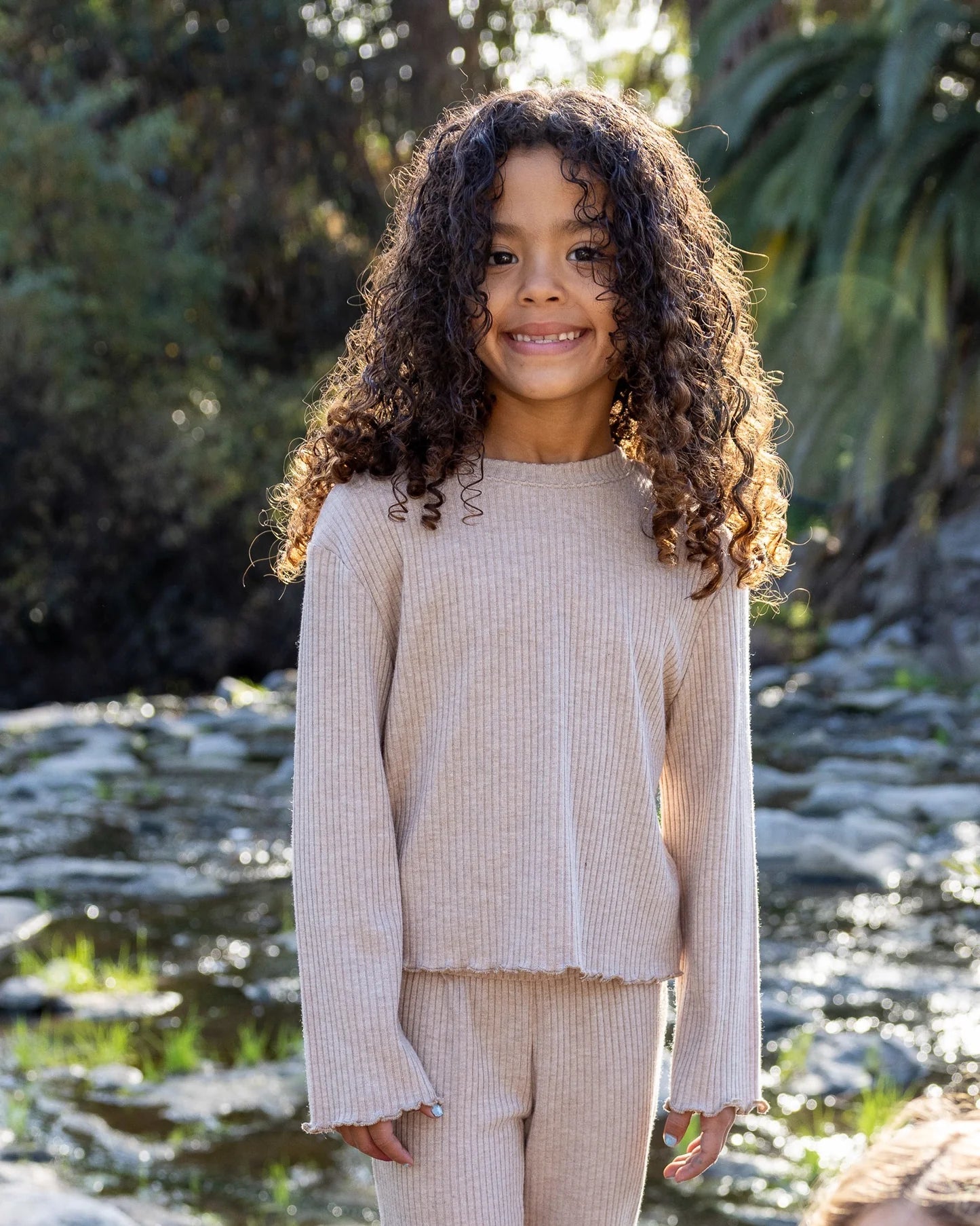 Feather 4 Arrow Ruby Top || Cocoa Rib
