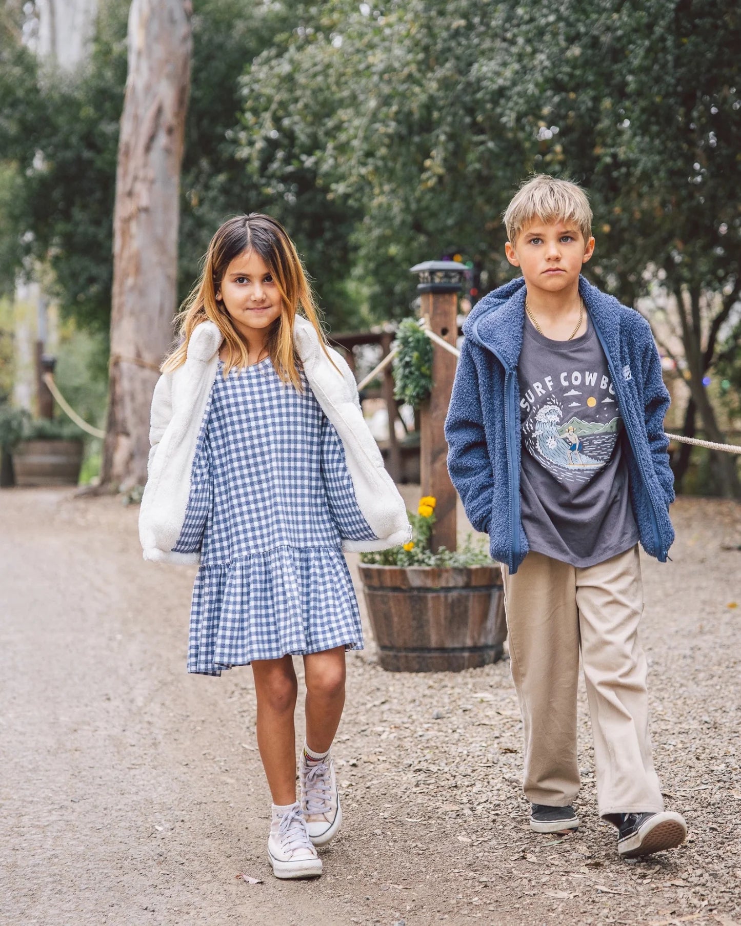 Feather 4 Arrow Jules Gingham Hacci Dress