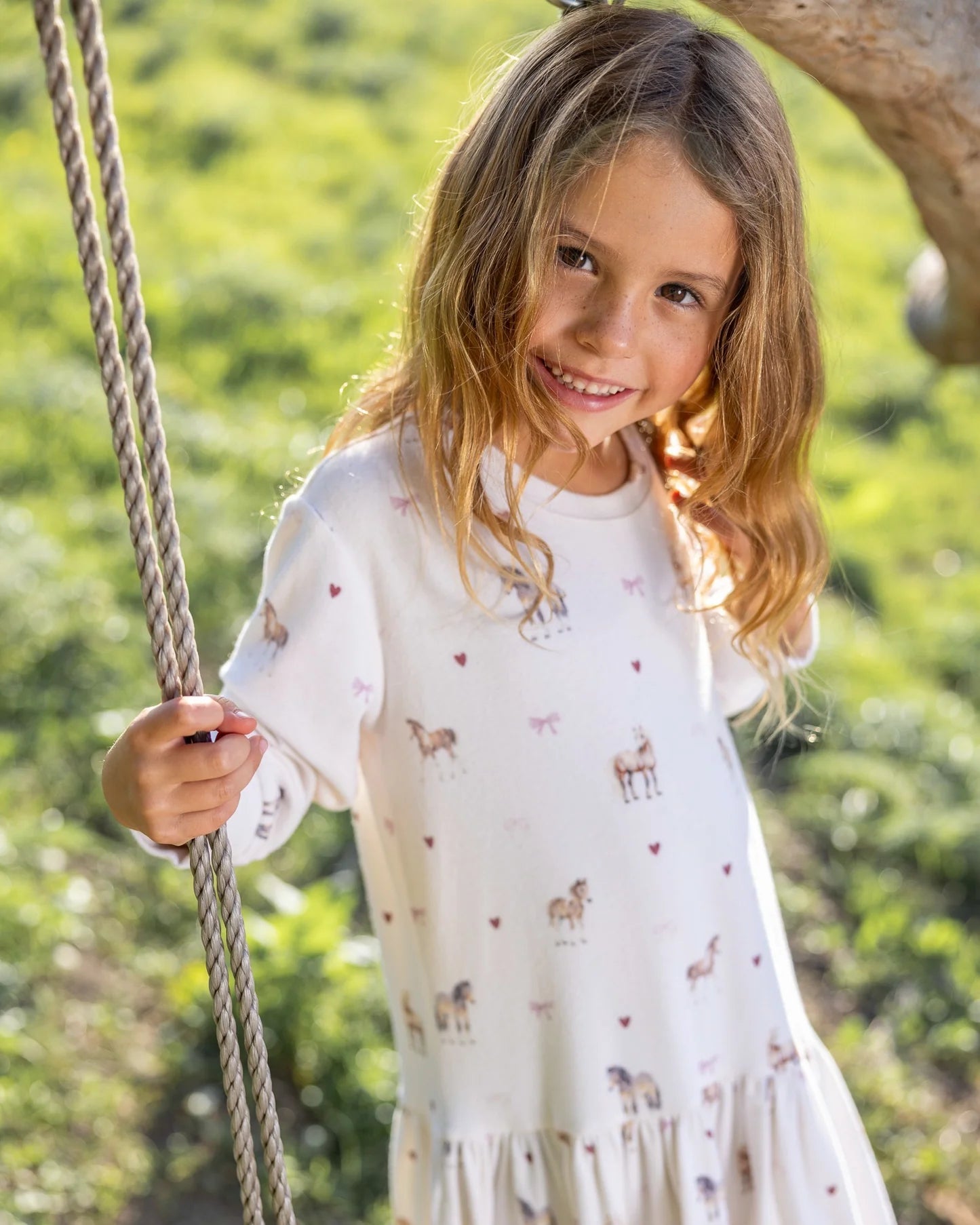 Feather 4 Arrow Horse Hacci Dress