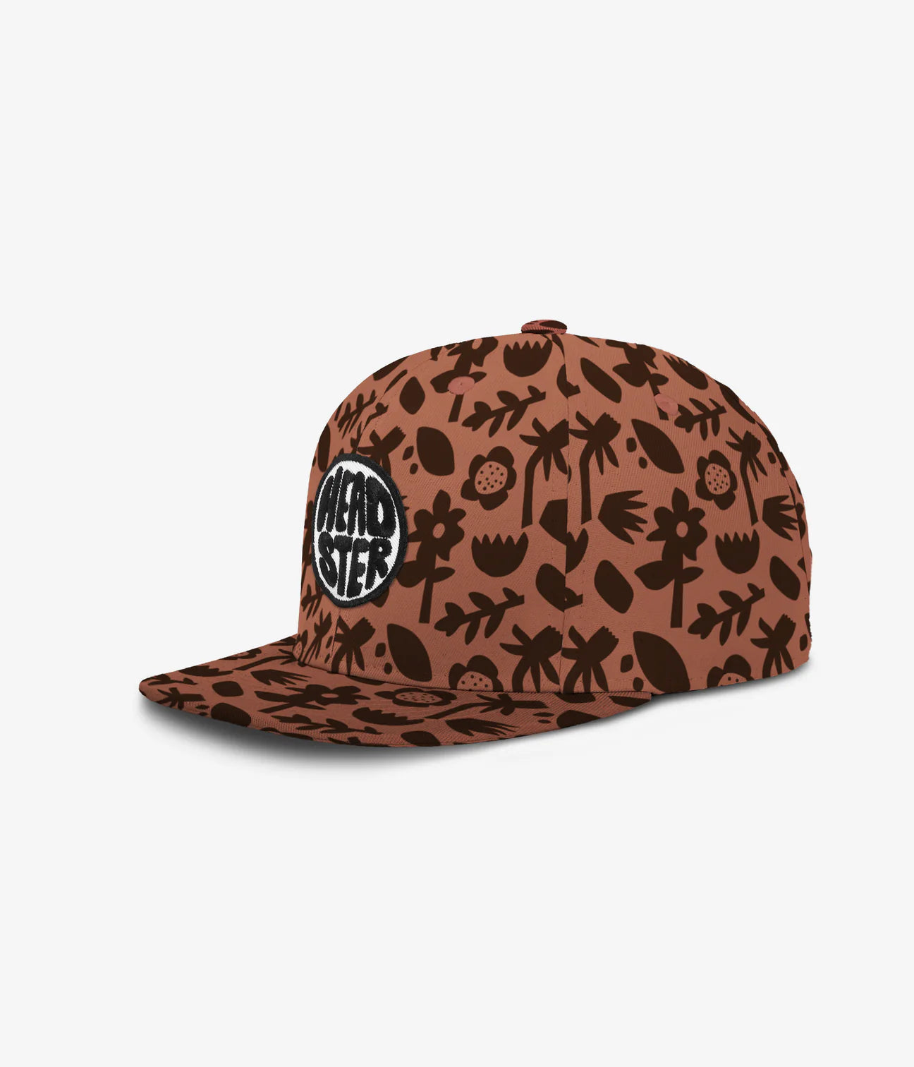 Headster Floral Shadows Snapback || Red Clay