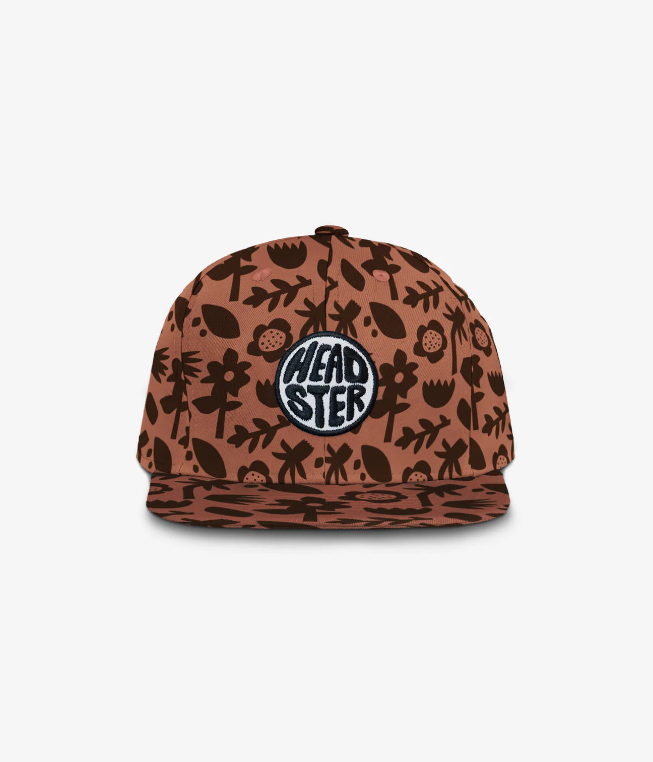 Headster Floral Shadows Snapback || Red Clay