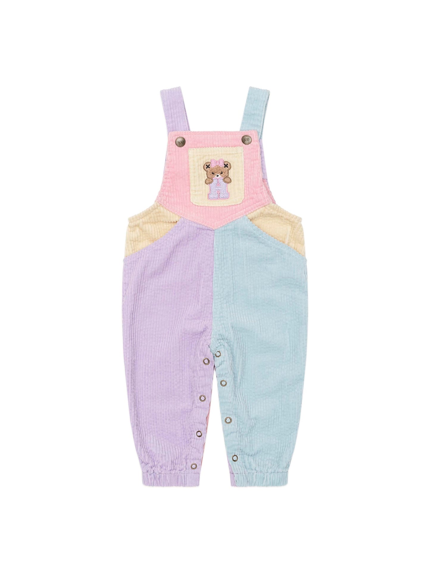 Hux Baby Blush Colour Block Overall