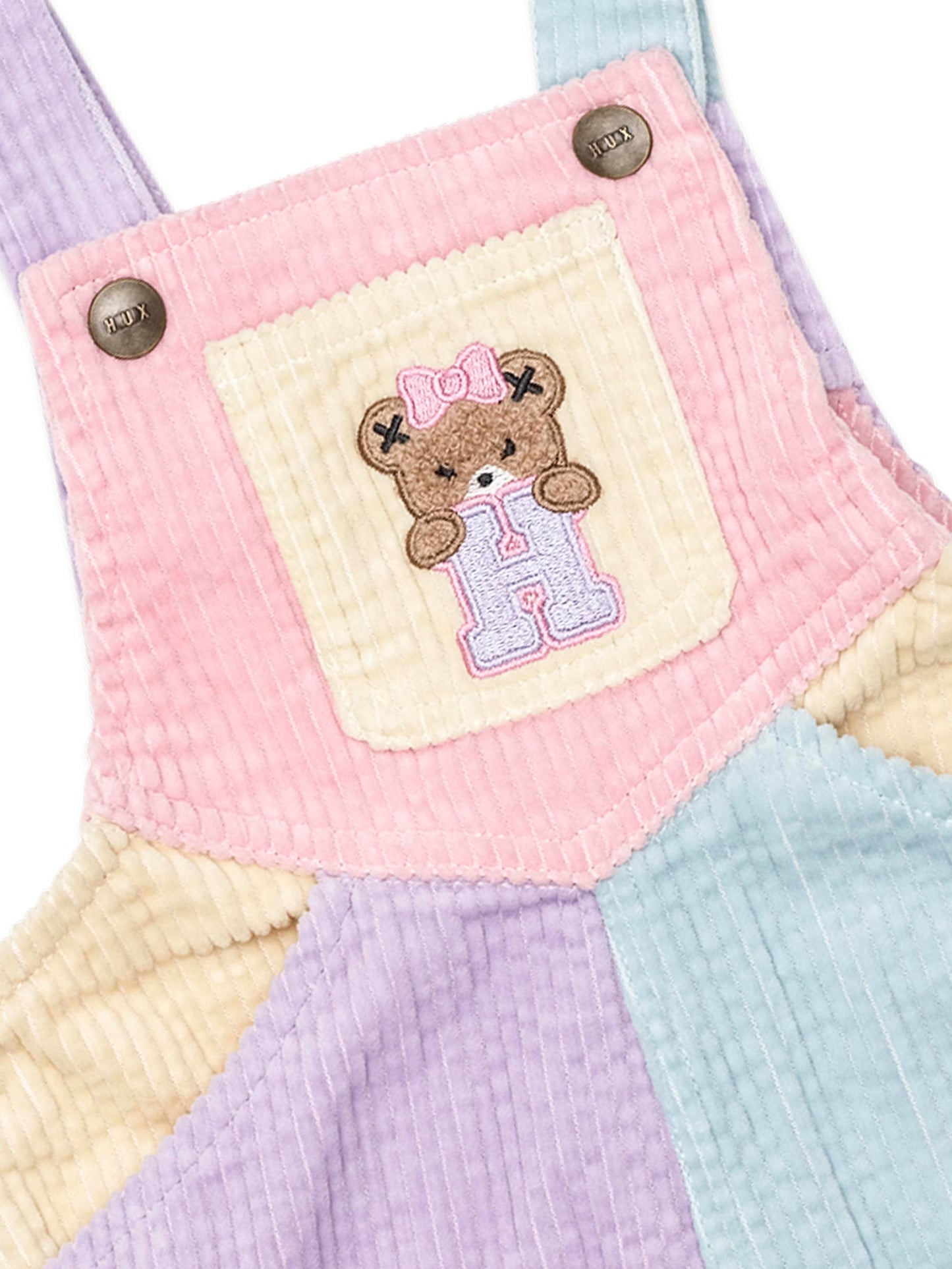 Hux Baby Blush Colour Block Overall