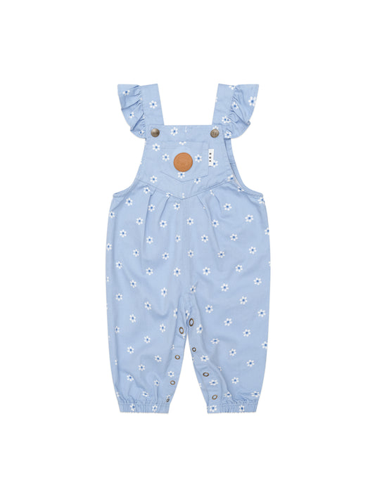 Hux Ditsy Floral Frill Overall