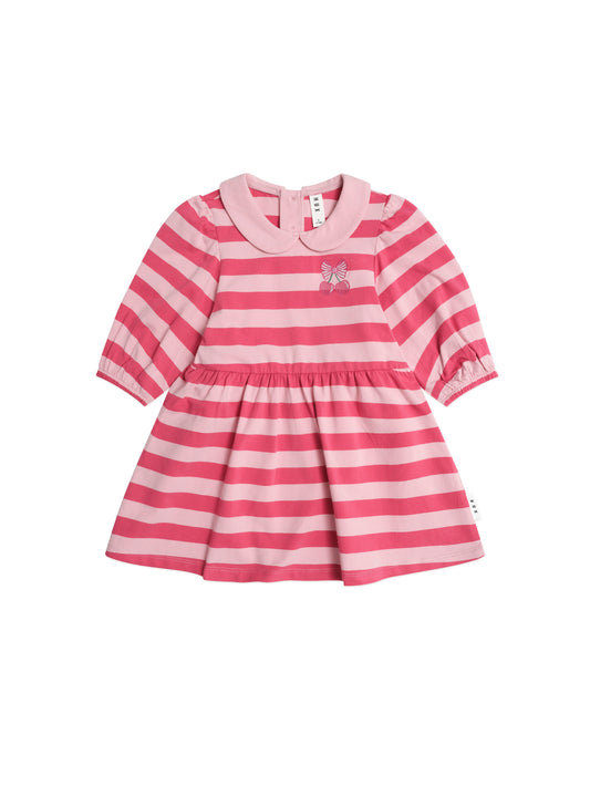 Hux Baby Cherry Pie Puff Sleeve Dress