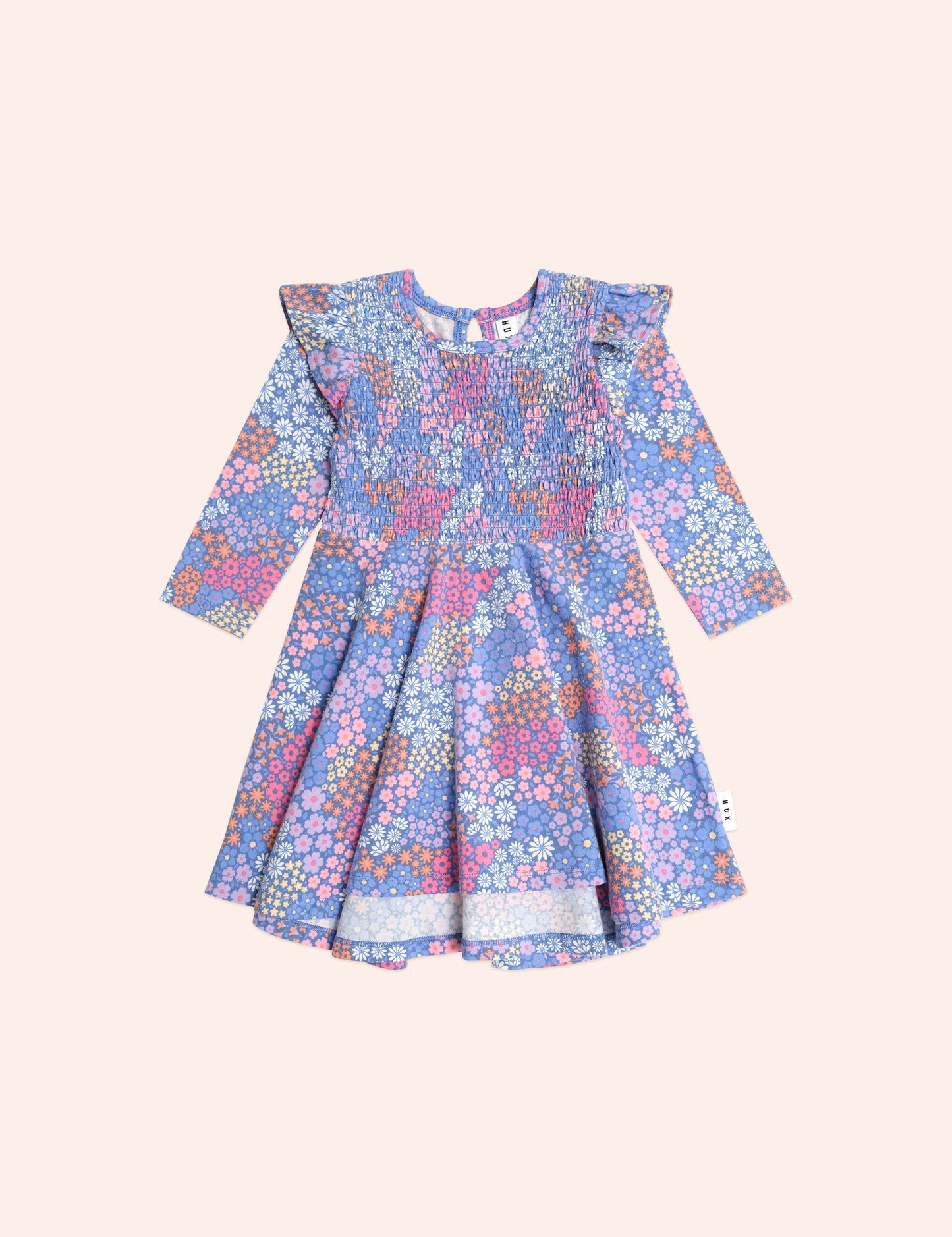 HUX Baby Floral Bloom Twirly Dress