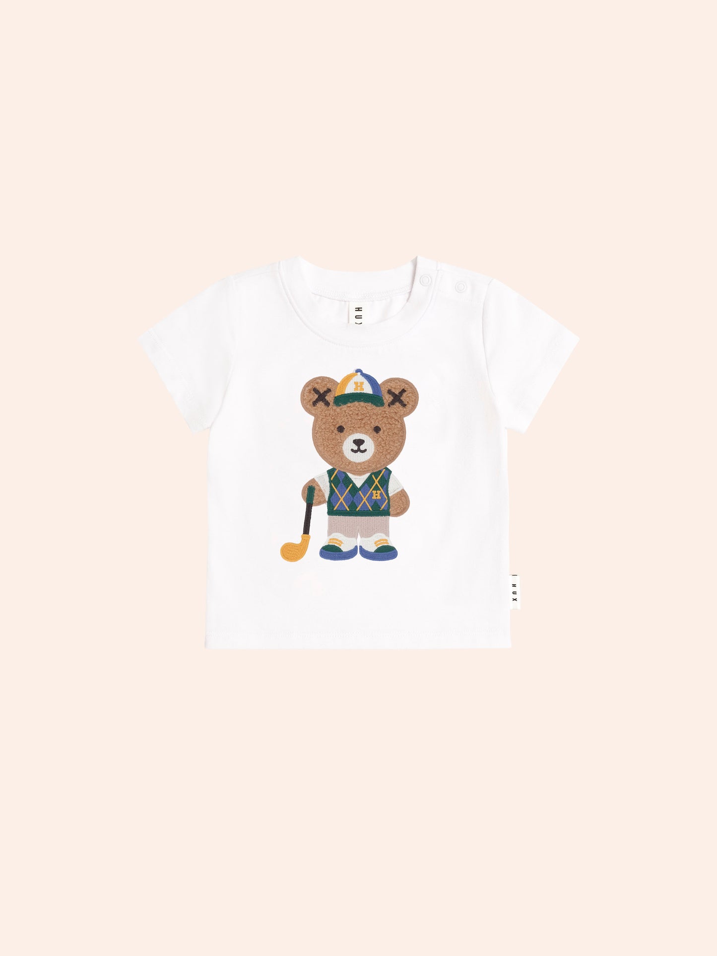HUX Golfer Hux White Tee