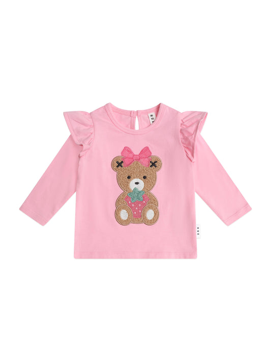 Hux Baby Strawberry Huxette Frill Top