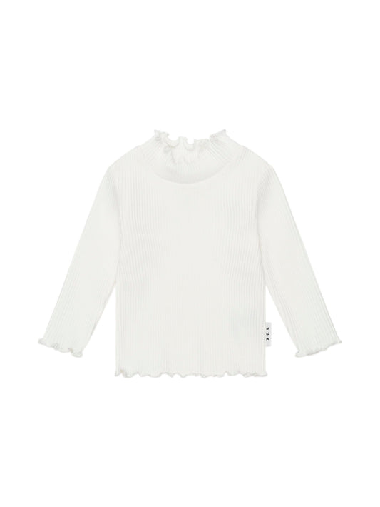Hux Baby Almond Milk RIbbed Skivvy