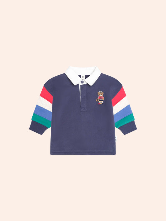 Hux Nautical Spliced Fleece Polo