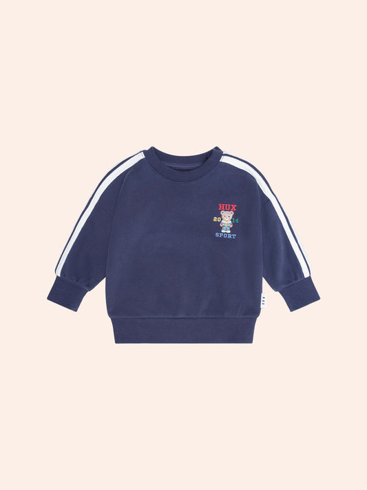Hux Sporty Stripe Sweatshirt