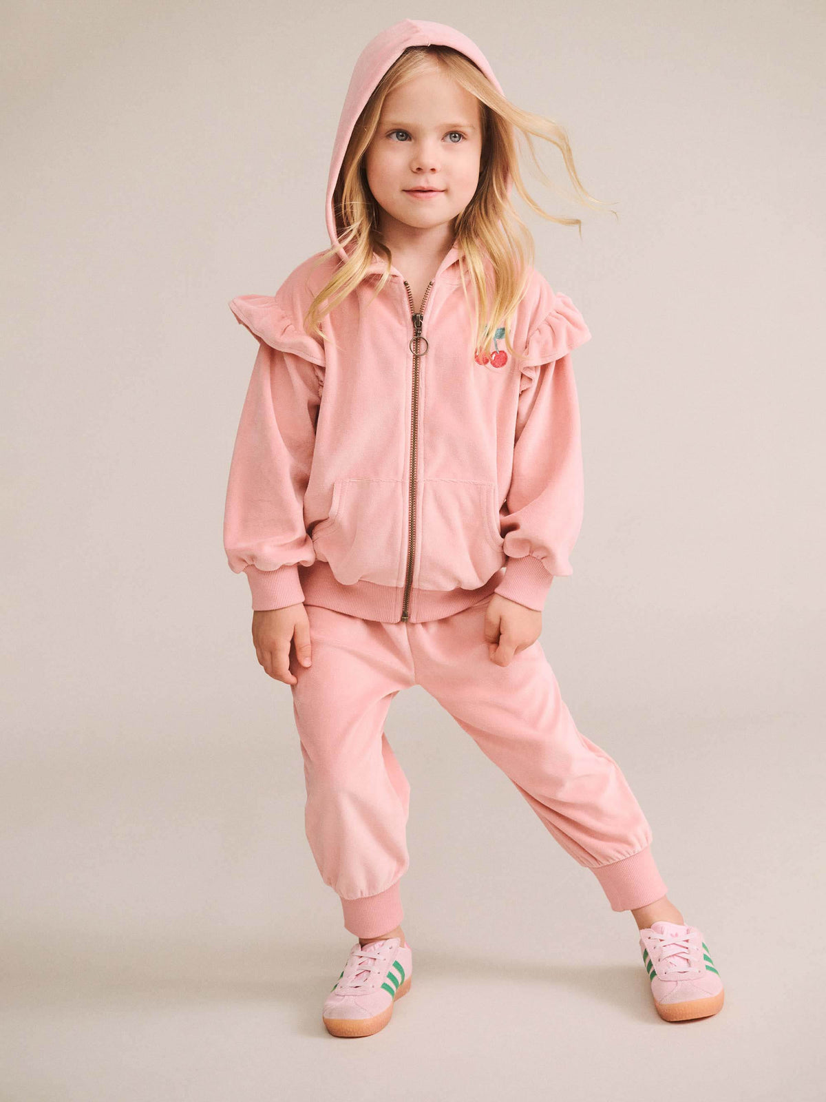 HUX Baby Velour Zip Hoodie