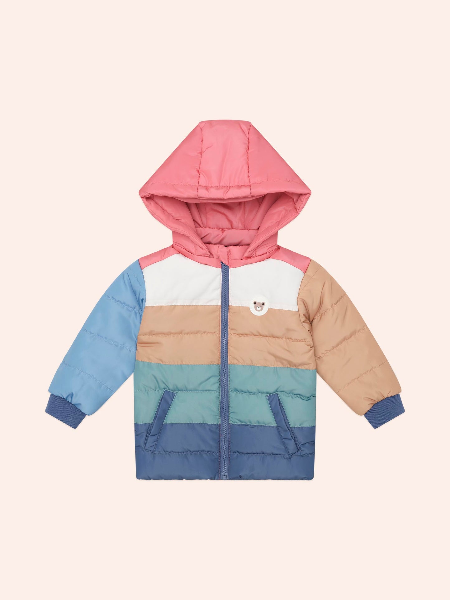 Hux Baby Colour Block Parka