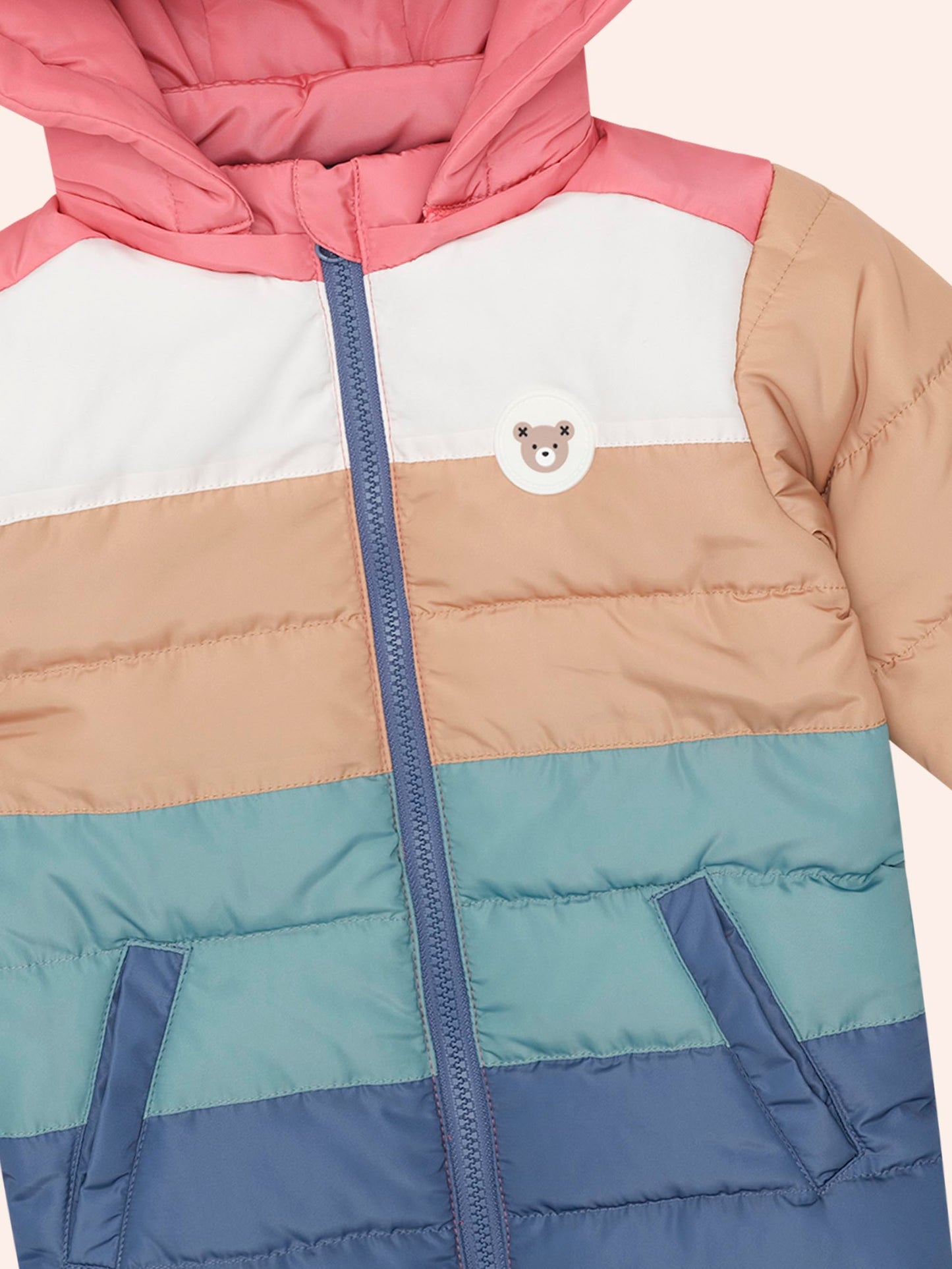 Hux Baby Colour Block Parka