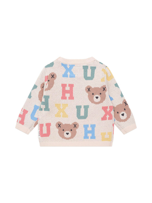 Hux Baby Alphabet Knit Jumper