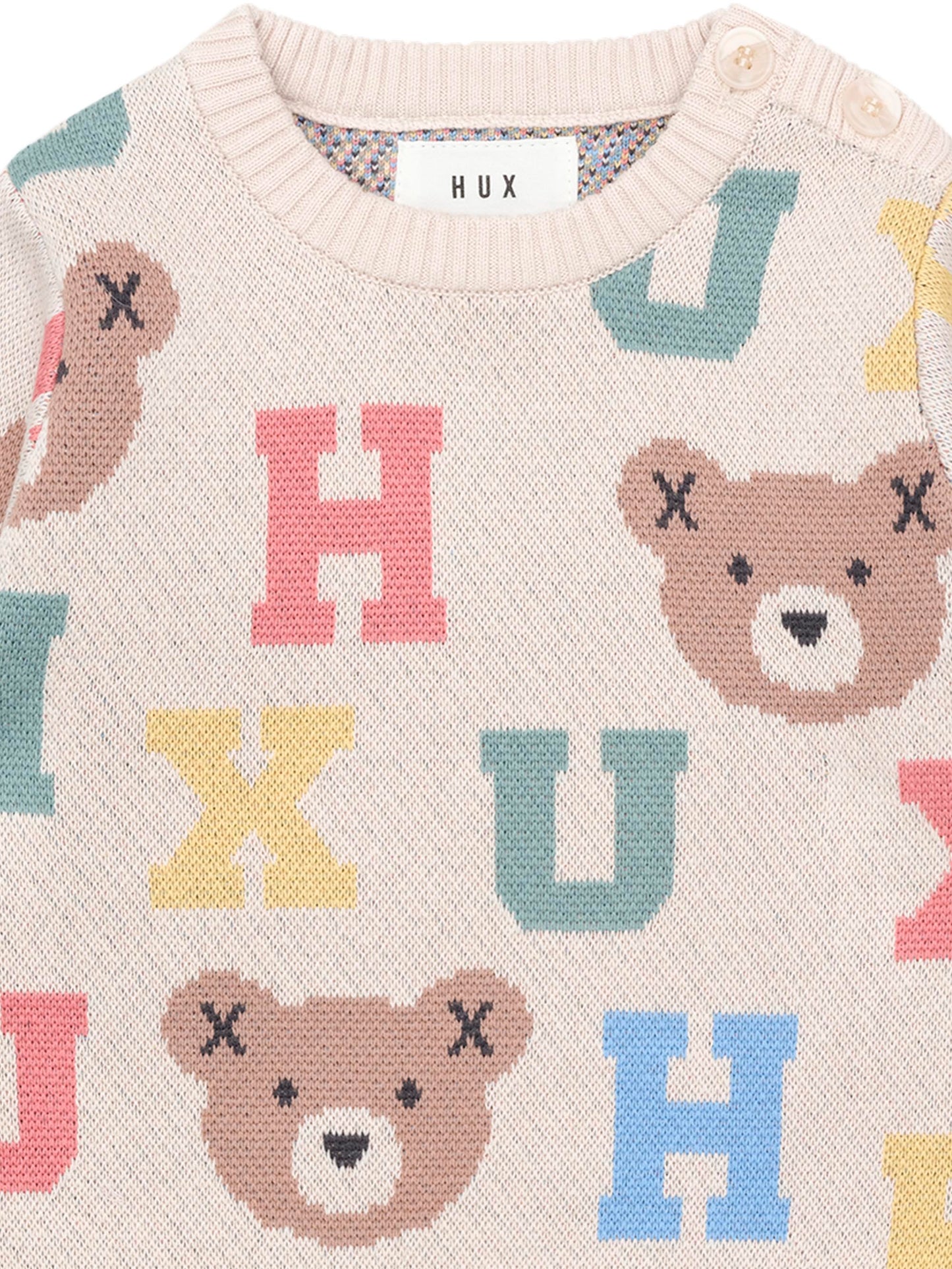 Hux Baby Alphabet Knit Jumper